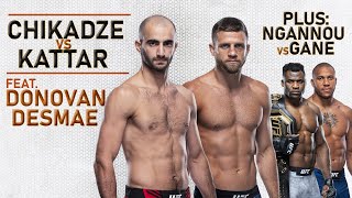 CHIKADZE vs KATTAR  Analyse avec Donovan Desmae bonus GaneNgannou [upl. by Anrev]