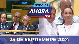 Noticias de Venezuela hoy en Vivo 🔴 Miércoles 25 de Septiembre de 2024  Ahora Emisión Central [upl. by Bassett]