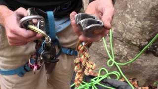 Rock Climbing Basics How to Tie Yourself In amp Belaying Basics [upl. by Evangeline]