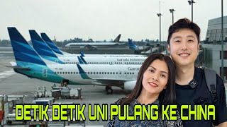 UNI SHANTY PULANG KEMBALI KE NEGARA CHINA  SELAMAT SAMPAI TUJUAN [upl. by Yerak34]