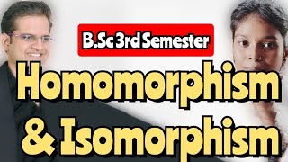 Homomorphism amp Isomorphismbedkdian math bsc3rdsemester [upl. by Francklyn]