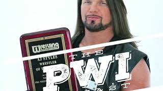 AJ Styles discusses his PWI Wrestler of the Decade Award [upl. by Constancia]