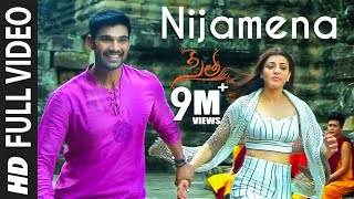 Nijamena Video Song  Sita Telugu Movie  Bellamkonda Sai Sreenivas Kajal Aggarwal  Anup Rubens [upl. by Annaoy761]