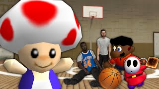 Mario 64 Toad Coaches a Basketball Team [upl. by Betthel484]