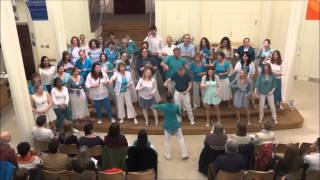 Crediton amp University of Exeter World Music Choirs singing Woyaya [upl. by Yatnoj]