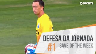 Defesa da Jornada Liga 1920 1 Marchesín FC Porto [upl. by Ahsilac]