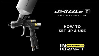 InoKraft Education Center  D1 LVLP Spray Gun  How to Set up amp Use [upl. by Ramey]