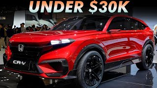 Top 10 SUVs UNDER 30K 2024 [upl. by Newkirk]