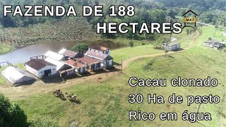 Ótima Fazenda de 188 Hectares Cacau e Gado R 5000000 Ilhéus BA [upl. by Ximenes]