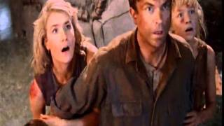 TRex vs the Raptors Scene  Jurassic Park 1993 Movie Clip HD [upl. by Ecnaret]