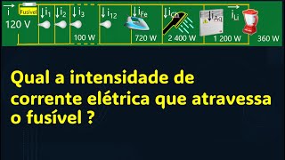 QUESTÃO 09 ASSOCIAÇÃO RESISTORES EM PARALELOEm uma residência são ligados em paralelo simultane [upl. by Bluh]