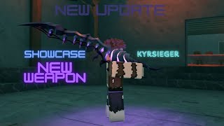 NEW WEAPON Deepwoken Showcase Kyrsieger [upl. by Haldis]