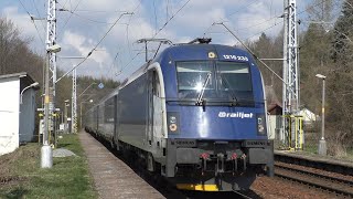 railjet 257 VINDOBONA Berlin Hbf → Graz Hbf  Sázavka  2042021 [upl. by Eniladam211]