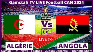 Algérie Vs Angola En Direct CAN 2024 Commenté en temps réel  Gamstafi TV [upl. by Klinger429]