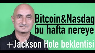 Yeni haftaya başlarken Bitcoin ve Nasdaq  Jackson Hole nasıl etkiler [upl. by Offen603]