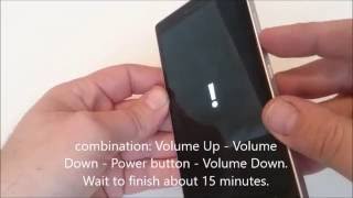 Nokia Lumia 930 factory reset [upl. by Nylek538]