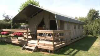 Glamping in Nederland op Landgoed Lemmenhof  Glamourous Camping [upl. by Eileme]