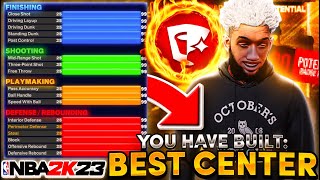 THE BEST CENTER BUILD ON NBA 2K23  MUST WATCH [upl. by Nerrat]