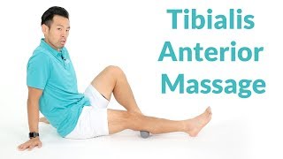 Tibialis Anterior Tendonitis Massage [upl. by Xuaegram]