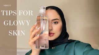 كيف تتخلصي من حب الشباب وتخلي بشرتك glowy بطرق طبيعية💧🧴🪄 [upl. by Annelg]