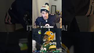 Bears Fan Reacts to Packers Loss [upl. by Agnola]