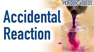 Accidental Reaction  Periodic Table of Videos [upl. by Adnawuj826]