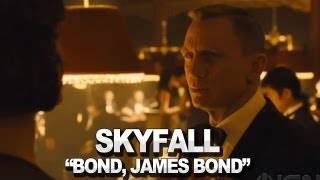 Skyfall quotBond James Bondquot Clip [upl. by Malsi726]