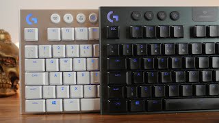 Logitech G915 TKL White vs G915 TKL Black  which is nicer [upl. by Adnalram]