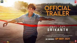 SRIKANTH Official Trailer RAJKUMMAR RAO  SHARAD JYOTIKA ALAYA  TUSHAR H  BHUSHAN K NIDHI [upl. by Koa]