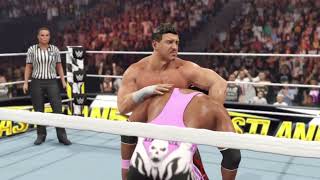 D2K24 Eddie Guererro defends the WWE Undisputed title against Bret Hart Fastlane [upl. by Ardnalahs]