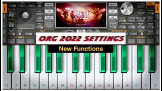 ORG 2022 Piano Setting Tutorial  New Update All Features  Musical Aniket [upl. by Naam]