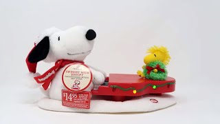 Swingin with Snoopy  Christmas Tunes on the Piano  Peanuts Plush  CollectPeanutscom [upl. by Nicol986]