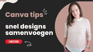 Canva Tip Documenten samenvoegen  Beginners [upl. by Lindeberg52]