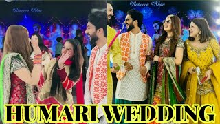 Hussain tareen rabeeca khan dandiya night vlog part2  rabeeca khan wedding [upl. by Ullund125]