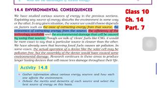 Environmental Consequences  Sources of Energy  Class 10 science  CBSE  SEBA [upl. by Anifad]