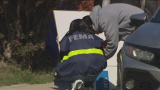 FEMA on the ground in San Diego surveying damage one month after flooding [upl. by Assena68]