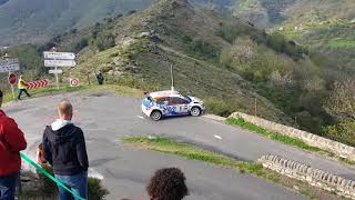 Rallye Lozère 2018 et crash ds3 R5 a la fin [upl. by Ennire]