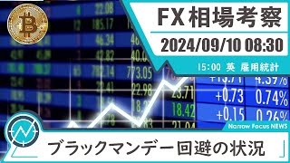 2024年 9月10日 海外FXトレーダーHAYAの相場考察【ブラックマンデー回避！？株やBTCの現状分析】 [upl. by Aliahkim427]