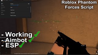 Roblox Phantom Forces Script  Aimbot Silient Aim ESP Pastebin 2023 [upl. by Terris]