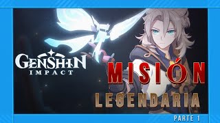 El informe de investigación del viajero Misión Legendaria Albedo Parte 12 Genshin Impact [upl. by Steere182]