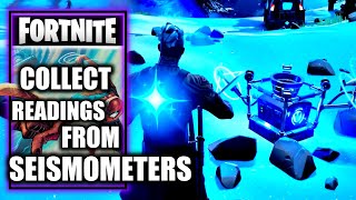 Receive Next Objective in LogJam Lumberyard amp Collect Readings From Seismometers Location  Fortnite [upl. by Moclam]