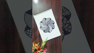 Most easy beautiful mandala art artwithpretty art drawing painting [upl. by Aneetsirhc]