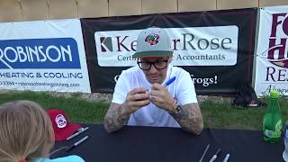 CHAUNCEY LEOPARDI WHO PLAYED SQUINTS IN THE SANDLOT SIGNED AUTOGRAPHS [upl. by Schroer]