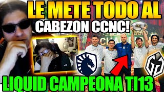 😲MI PLATA WEON😲 BENJAZ APVESTA TODO SU DINERO A CCNC Y LIQUID TERMINA CAMPEONANDO EL TI13😲 [upl. by Atinaej316]