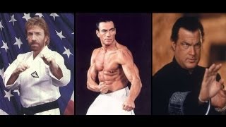 Chuck Norris vs Van Damme vs Steven Seagal  2006 [upl. by Assertal]