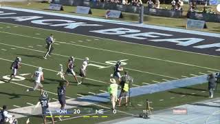 Highlights Football vs Monmouth [upl. by Anastos]