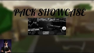 NEW ⭐ DA HOOD GOTHIC PACK SHOWCASE 🖤 [upl. by Ecirtaed]