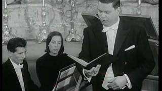 Dietrich FischerDieskau sings Bach Grosser Herr und starker König Weihnachtsoratorium [upl. by Surazal488]