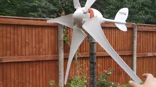 installing a wind turbine at home  how much power will it make [upl. by Nazarius]