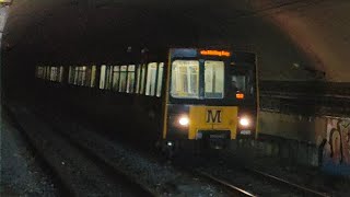 NTVs Christmas Countdown S1 E14 Tyne amp Wear Metro Metrocars 4065 and 4070 at Byker [upl. by Aldred480]